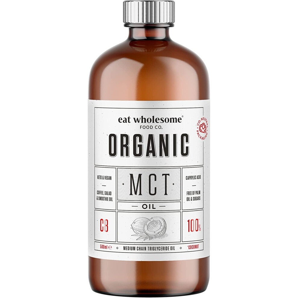 Eat Wholesome Organic Mct Oil 500Ml – High C8 Coconut Oil - Image 8