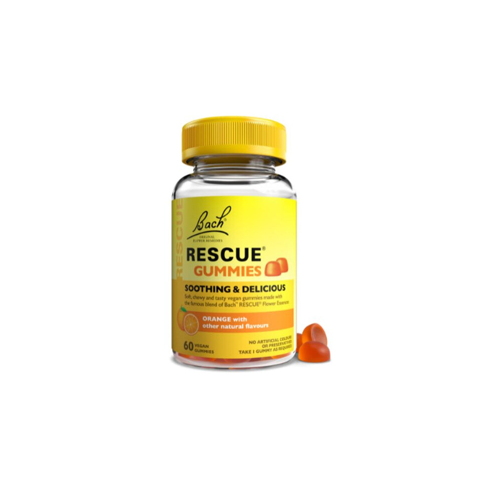Rescue Remedy Orange Gummies 60 Gummies