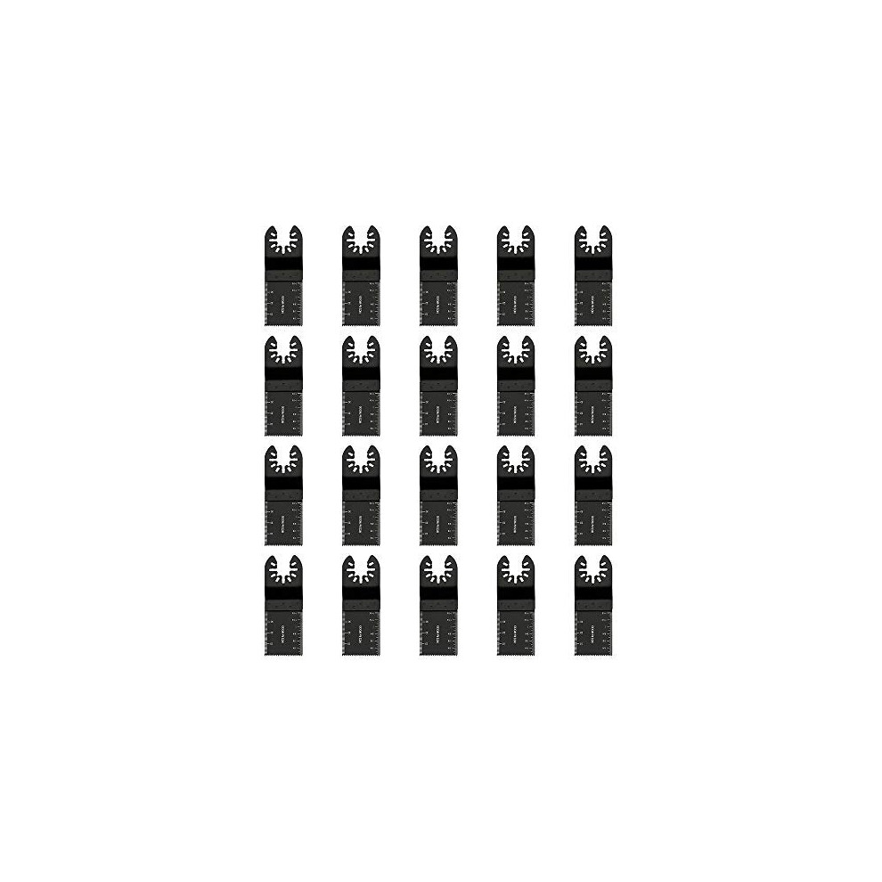 20Pcs Oscillating Saw Blades Wood Metal Cutting Universal Quick Release Multitool Accessories For Bosch Craftsman Dewalt Dremel Fein Ridgid Tch Makita 6299230090675