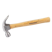 Silverline HA06B Hardwood Claw Ha mmer 24 oz (680 g)