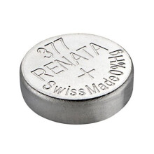 Renata Watch Battery Swiss Made Renata 377 or SR626SW OR AG4 1.5V (1 x 377 or SR 626 SW)