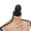 VidaXL Damenbüste Schneiderpuppe Büste Torso Angezogen Mannequin Jute 5