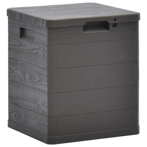 VidaXL vidaXL Garten-Aufbewahrungsbox 90 L Braun