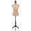 VidaXL Damenbüste Schneiderpuppe Büste Torso Angezogen Mannequin Jute 2