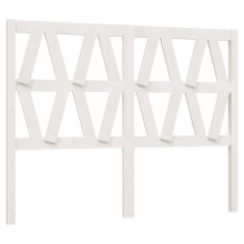 (white, 126 x 4 x 100 cm) vidaXL Bed Headboard Home Bedroom Decorative Bed Header Panel Solid Wood Pine
