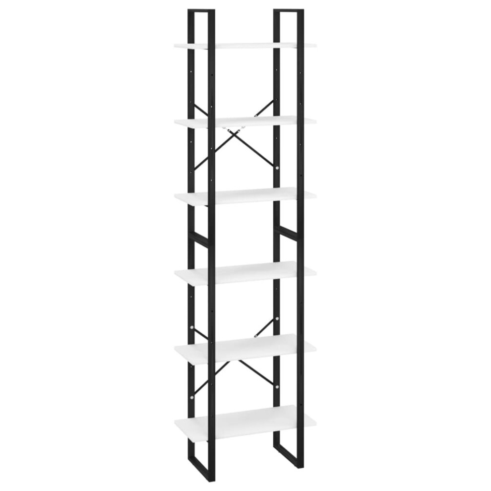 (white, 30 cm) vidaXL Storage Shelf Warehouse Stand Shelf Storage Organiser Storage Rack