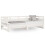 VidaXL (white, 80 x 200 cm) vidaXL Solid Wood Pine Pull-out Day Bed Wooden Sofa Bed Multi Colours/Sizes 1