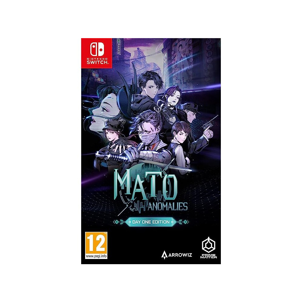 Refurbished Nintendo Mato Anomalies (Nintendo Switch) – Dual-Protagonist Adventure: Solve A Rift-Haunted Neo-Futuristic City As Detective Doe Or Exorcist Gram