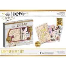 Harry Potter Undated Light Up Secret Wizard Notebook Diary Gift Set