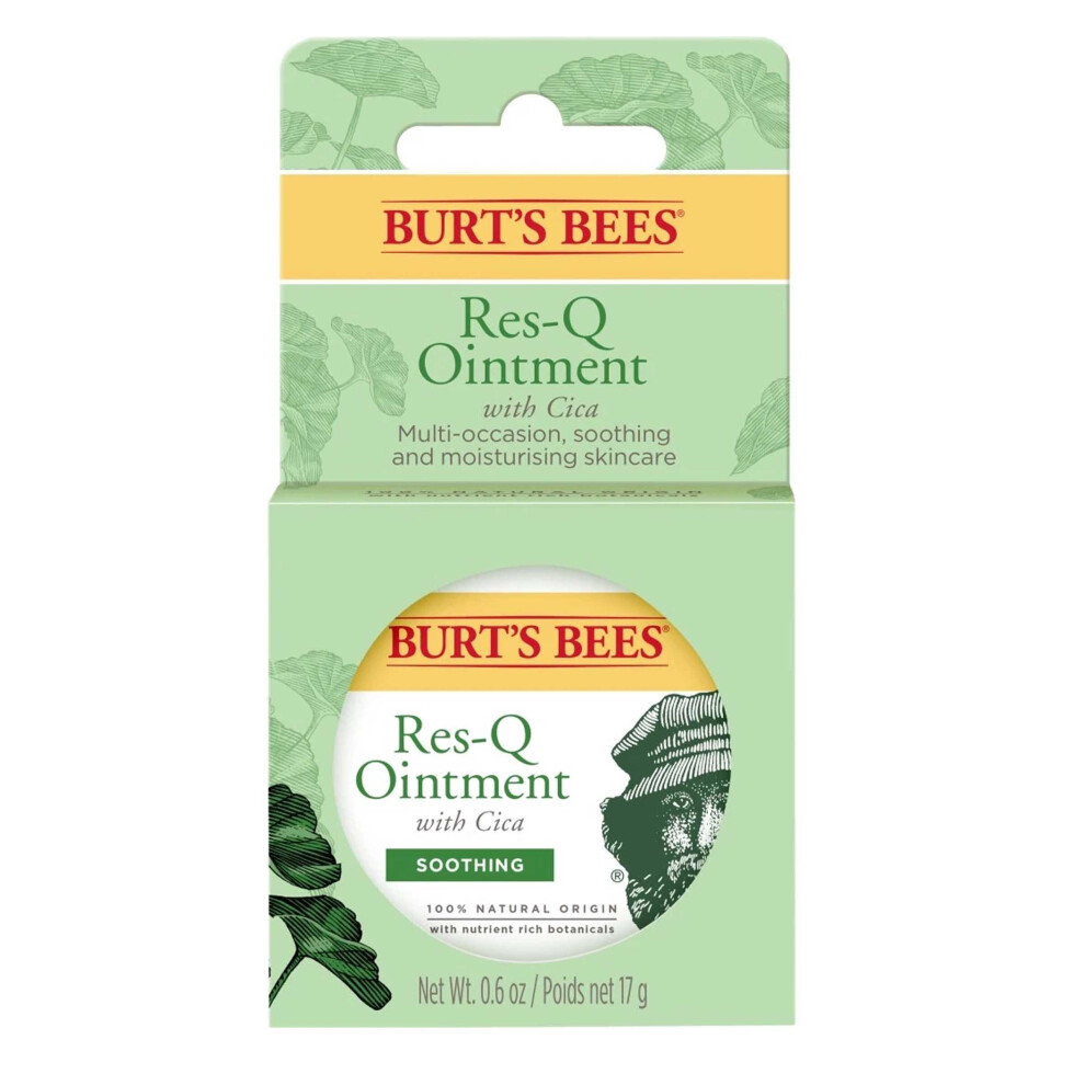 Burts Bees Res-Q Ointment Soothing Moisturising 17g 100% Natural Origin