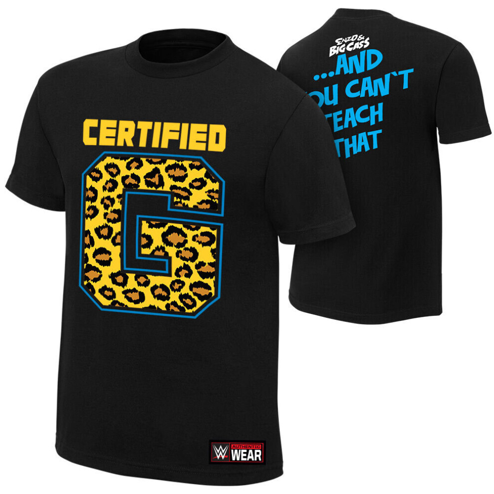 (Small, WWE) WWE Enzo & Big Cass "Certified G" T-Shirt