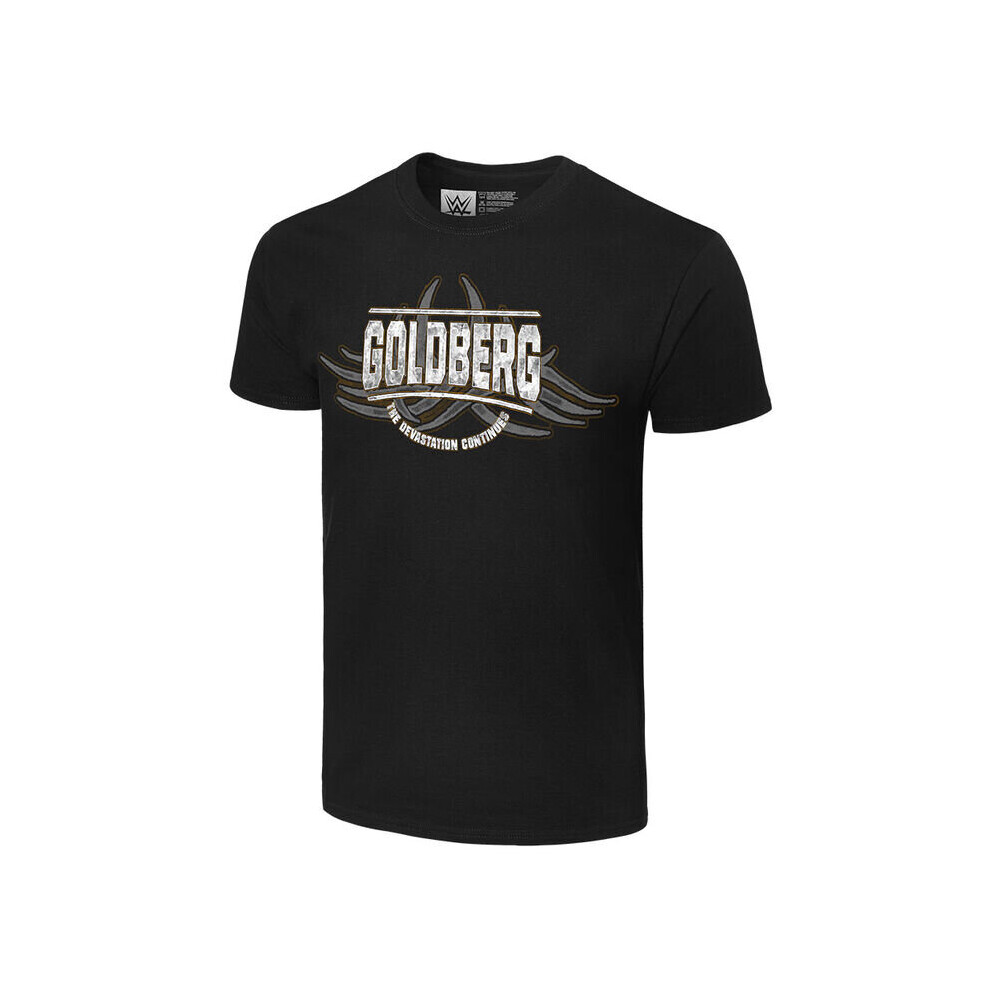 Wwe (Medium, Wwe) Goldberg "The Devastation Continues" T-Shirt