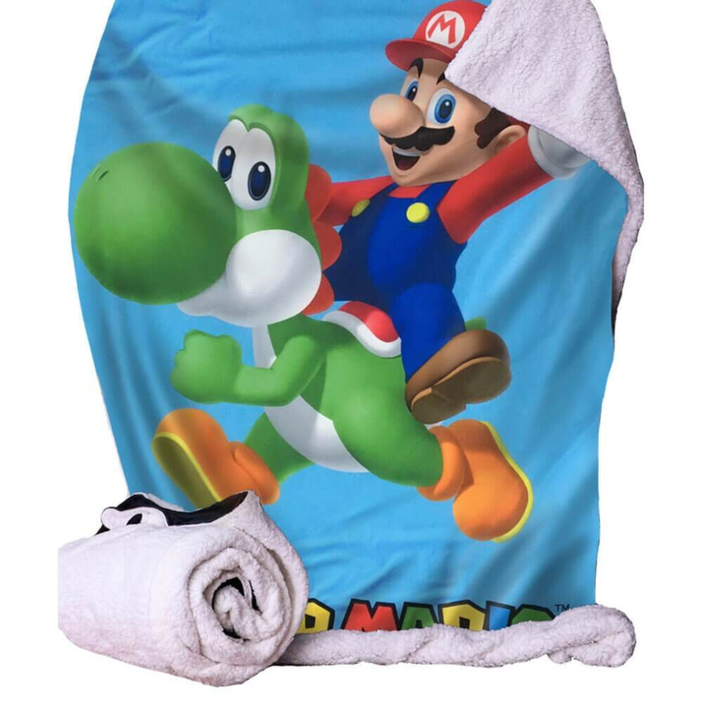 Super Mario and Yoshi Throw