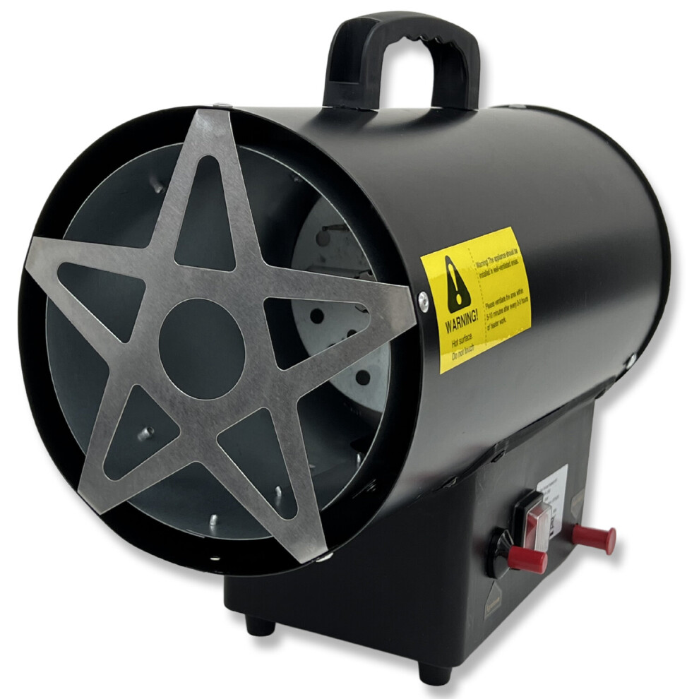 (15Kw) Powerful Commercial Industrial Gas Heater 2,3,15 & 30Kw Farms, Workshops, Garages 5060911525714
