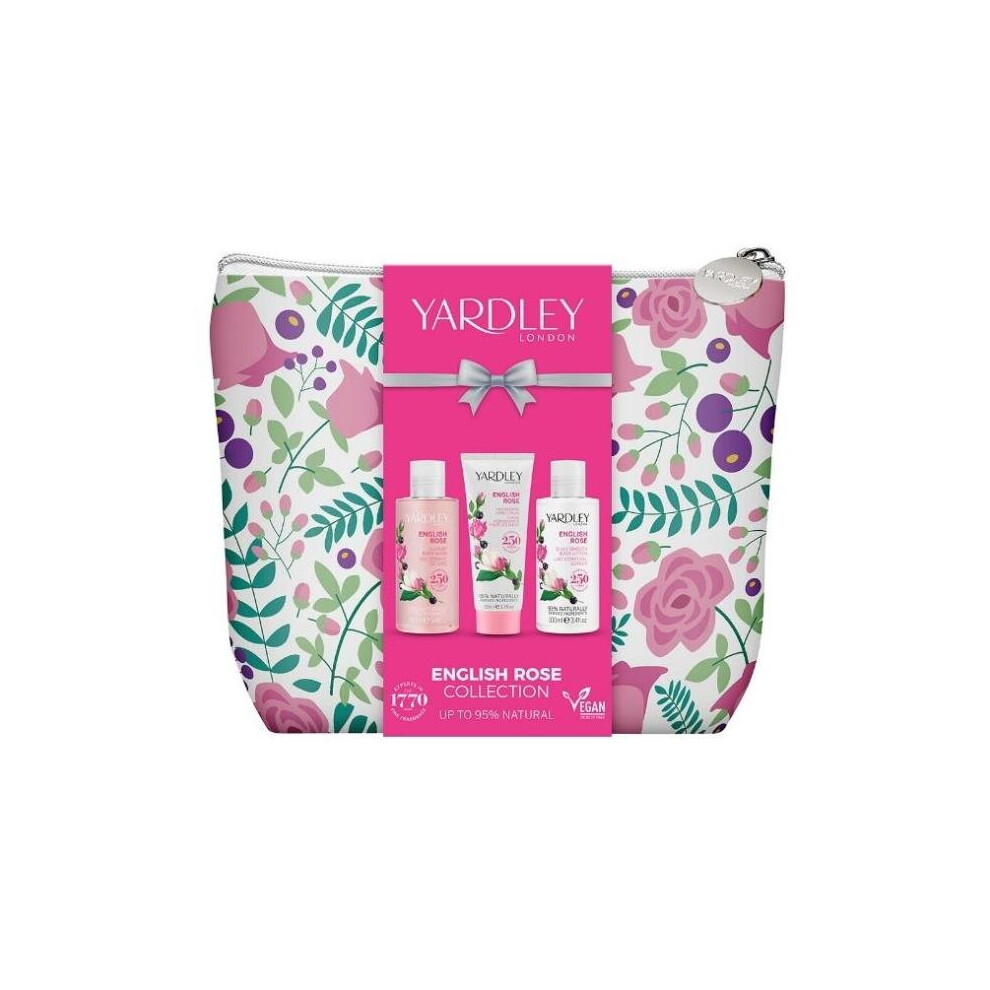 Yardley English Rose Bath & Body Collection Gift Set