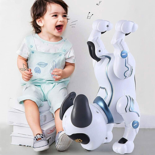 Robot Stunt Dog: Voice-Controlled Walking & Dancing RC Robotic Dog with Touch Interaction (3 Modes) 1