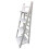 Ladder Shelf Bookshelf 4-Tier White Storage Display Unit Folding Stand 1