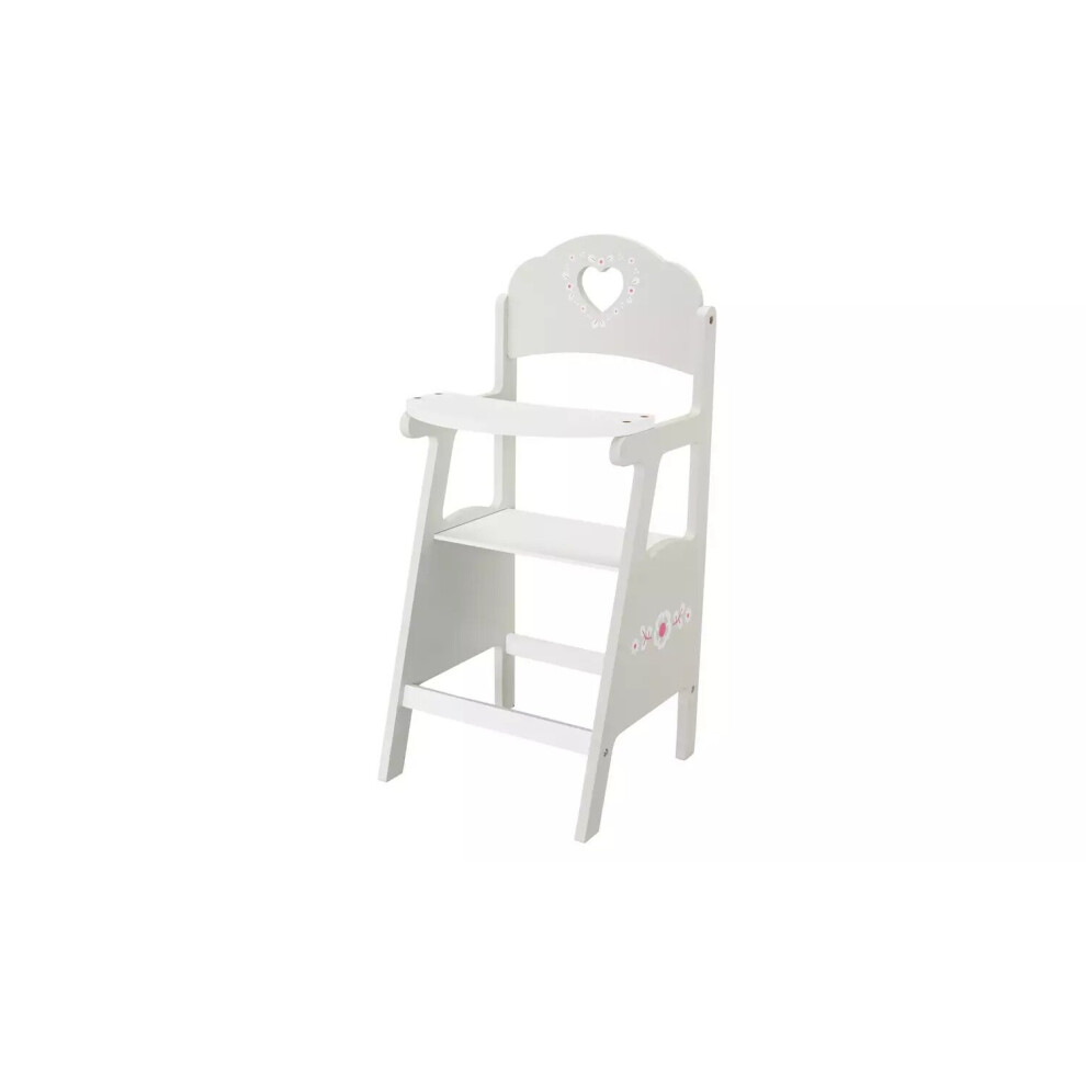 Chad Valley Babies to Love Wooden Dolls Highchair Imaginative Play