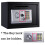(Grey) Digital Security Safety Box Large Capacity with Keypad and 2 Keys 3