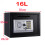 (Black) Digital Security Safety Box Large Capacity with Keypad and 2 Keys 2