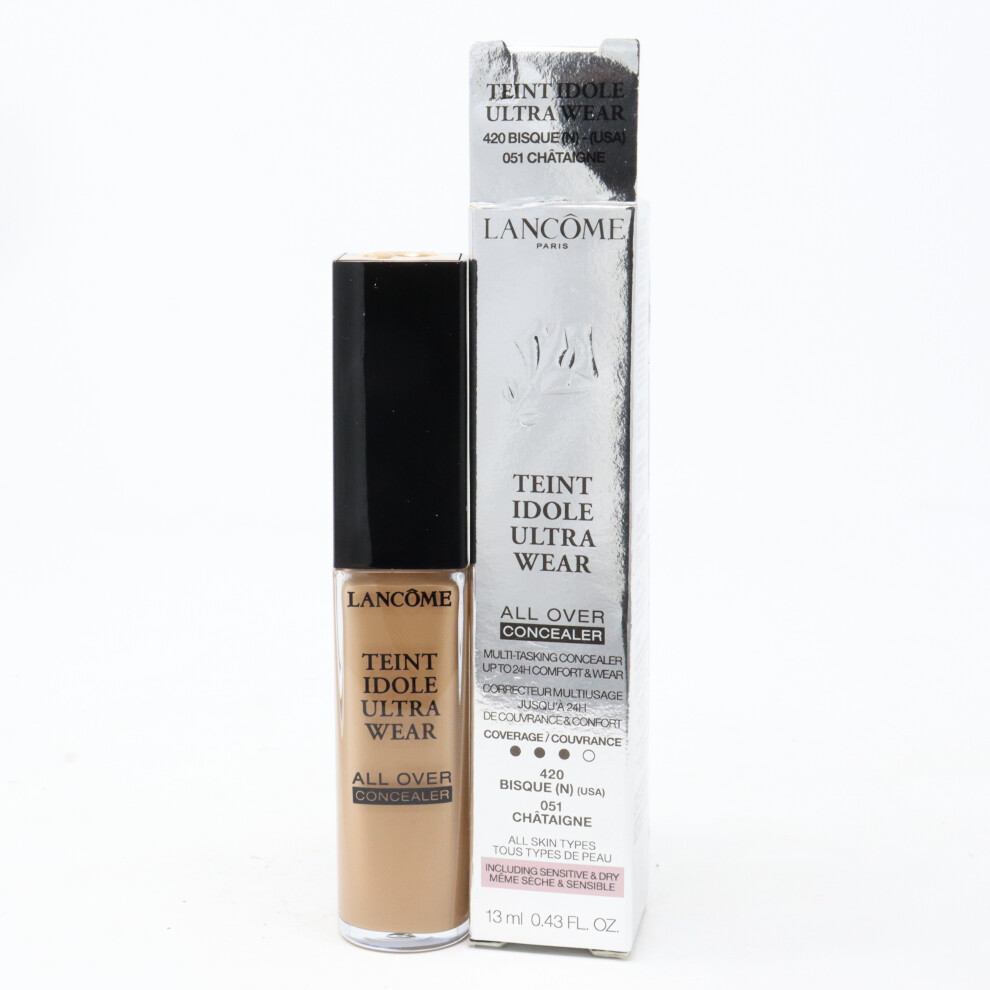 (420 Bisque (N)) Lancome Ultra Wear All Over Concealer  0.43oz/13ml New With Box