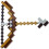 (Brown) Minecraft Games Transforming Diamond Arrow Toy 4
