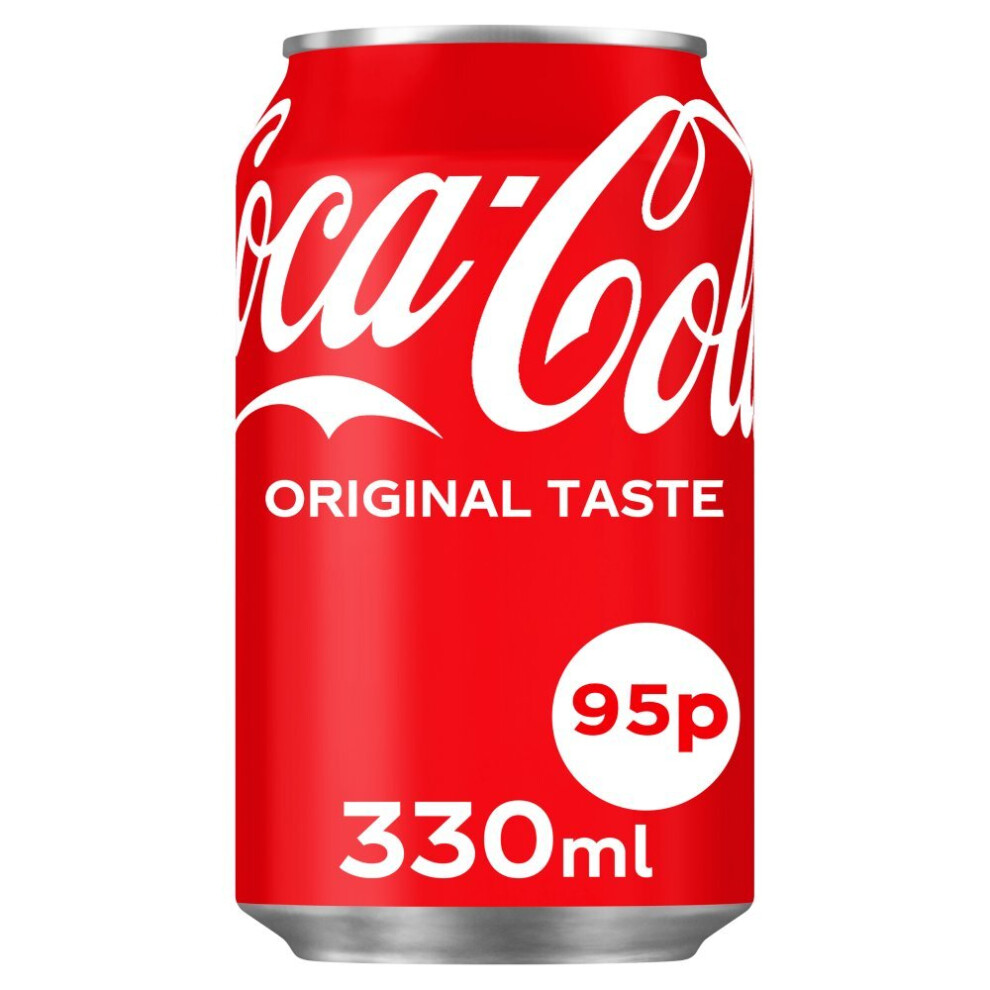 Coca-Cola Original Taste 330ml (Pack of 24)