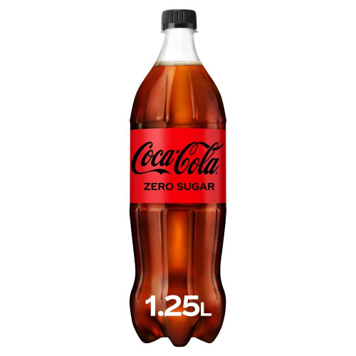 Coca Cola Coca-Cola Zero Sugar 1.25L (Pack of 12) 2
