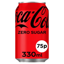 Coca-Cola Zero Sugar 330ml (Pack of 24)