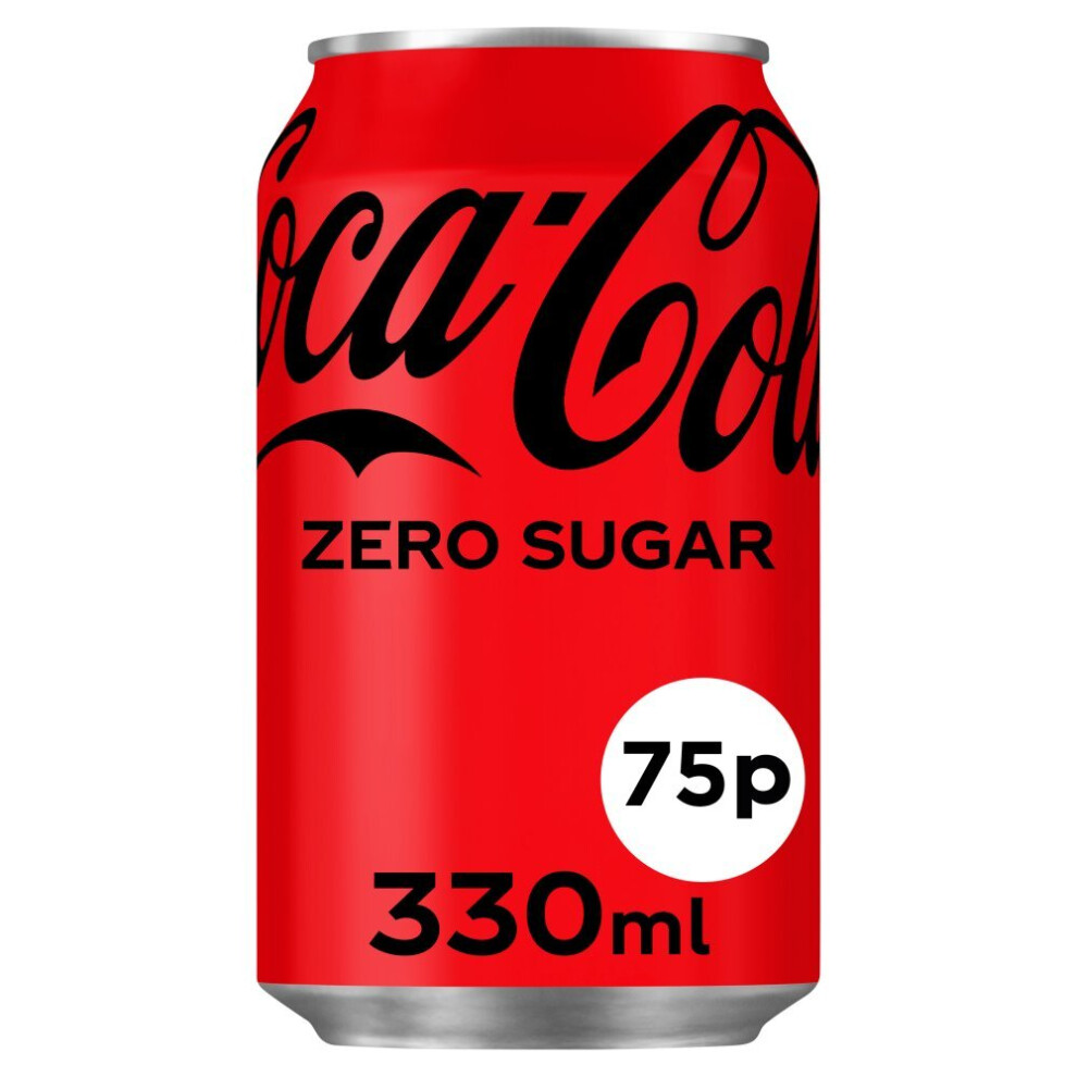 Coca-Cola Zero Sugar 330ml  (Pack of 24)