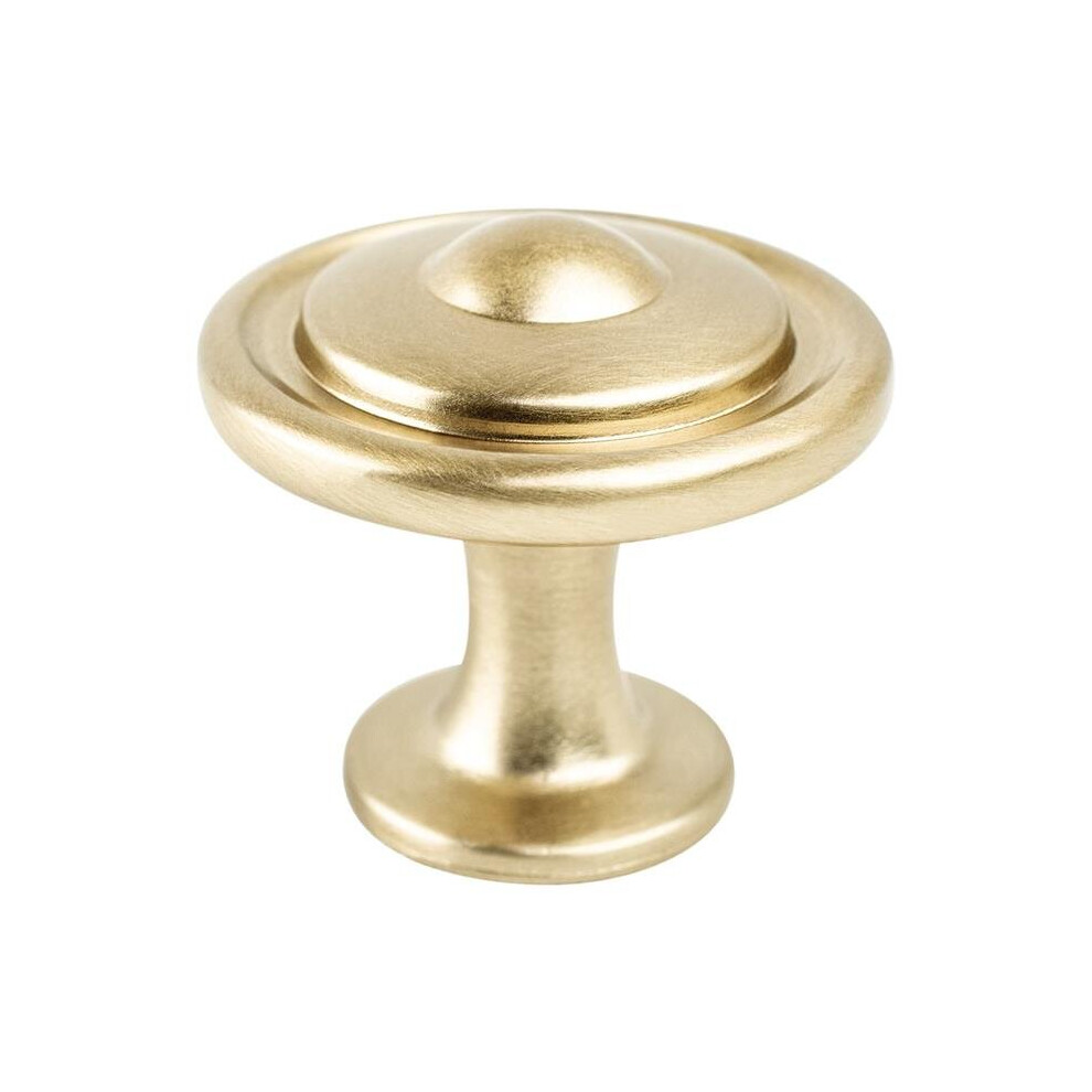 Berenson Be9169 10Cz 1.25 In. Traditional Advantage Three Oval Knob, Champagne 724086766826