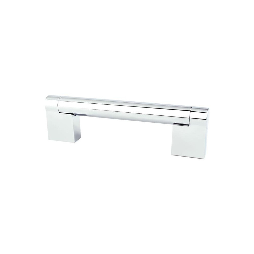 Berenson Be9117 1026 96 Mm Center To Center Contemporary Advantage Three Arch Cabinet Pull, Polished Chrome 724086760886