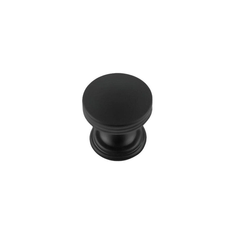 Belwith Bwp2140 Mb Knob With Screws, Matte Black 724086706822