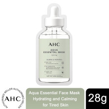 AHC Aqua Essential Face Mask Hydrating and Calming for Tired Skin 28g