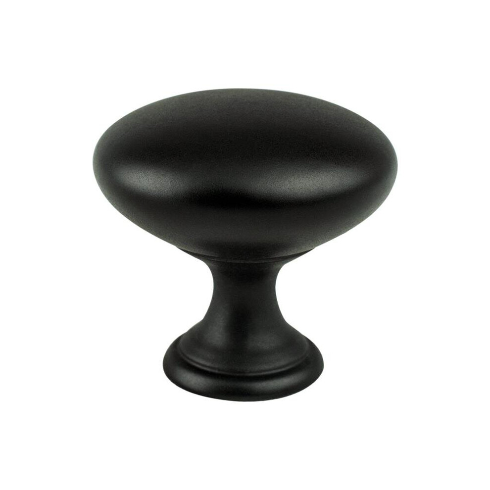 Berenson Be9021 1055 1.125 In. Advantage One Arch Traditional Knob, Matte Black 724086755455