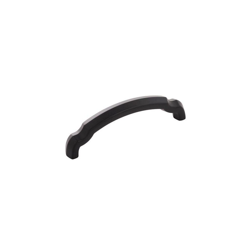 Belwith Bwh077863 Mb 96 Mm Center-Center Style Cabinet & Drawer Pull, Matte Black 724086684403