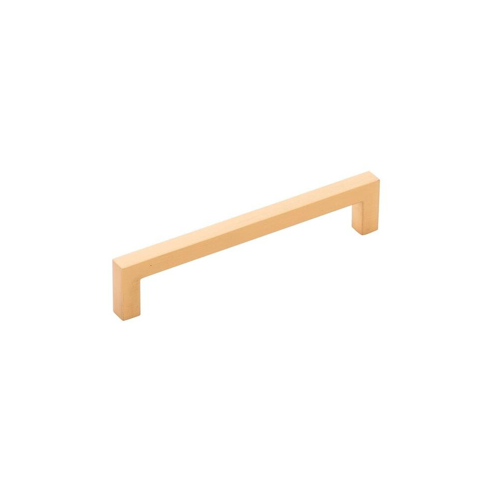 Belwith Bwhh075328 Bgb 128 Mm Cabinet Pull, Brushed Gold Brass 724086700745