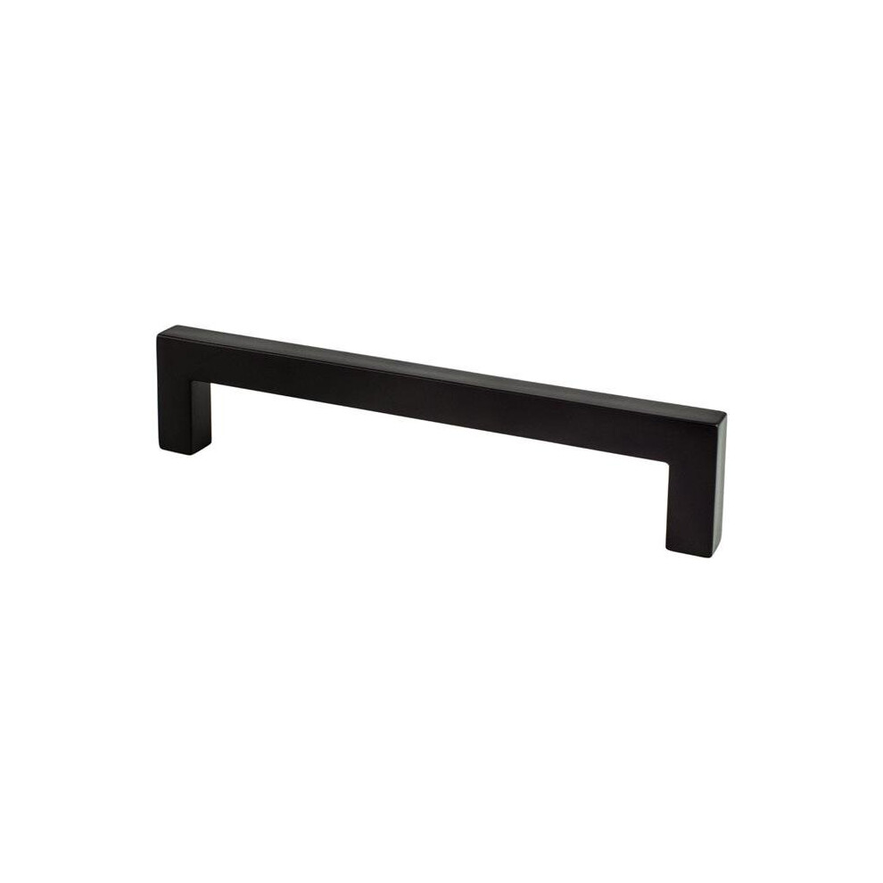 Berenson Be9014 4055 128 Mm Center To Center Contemporary Advantage One Arch Pull, Matte Black 724086753048