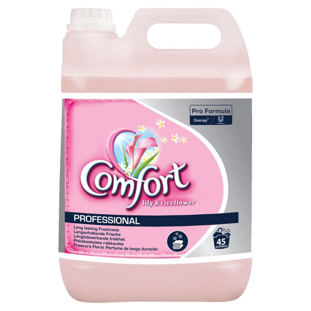 Comfort Pro Formula Professional Lily & Riceflower 5L - Long Lasting Freshness
