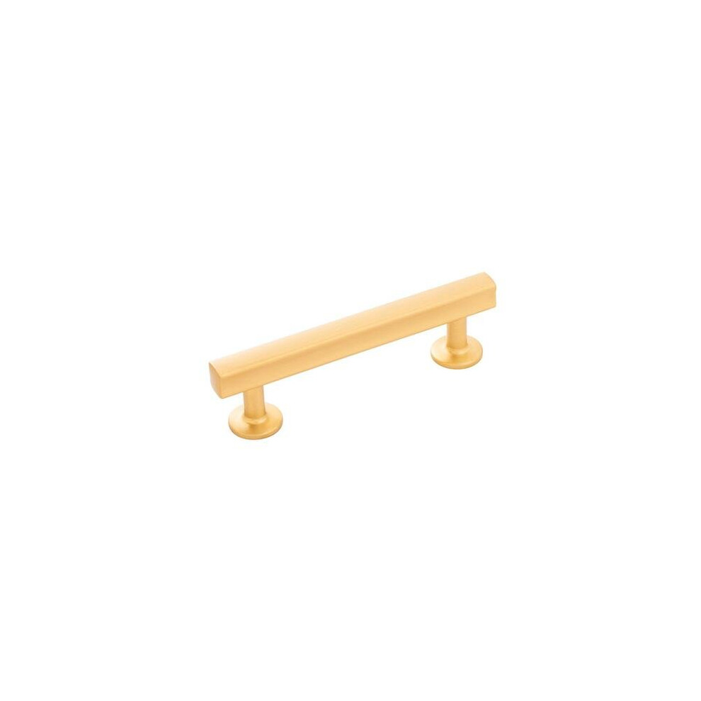 Belwith Bwh077881 Bgb 96 Mm Center-Center Style Drawers Pull, Brushed Gold Brass 724086693856