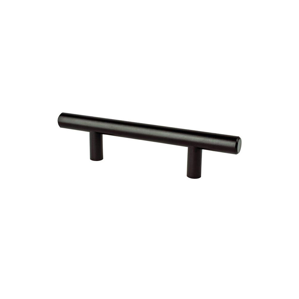 Berenson Be0830 2055 3 In. Tempo Cabinet Pull, Black 724086736218