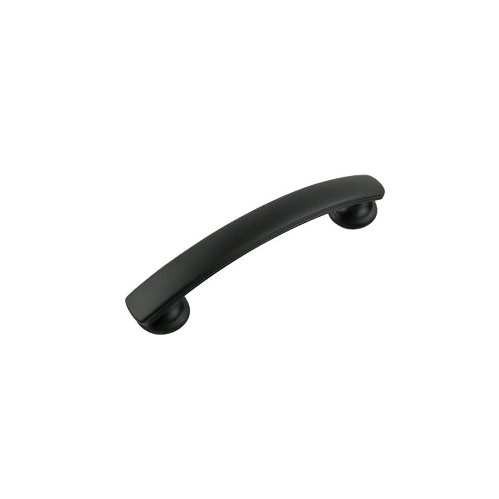 Belwith Bwp2141 Mb 96 Mm Center-Center Style Cabinet Pull, Matte Black 724086707584