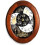 Rhythm magic Musical Wooden Wall Clock with Swarovski Crystal 3