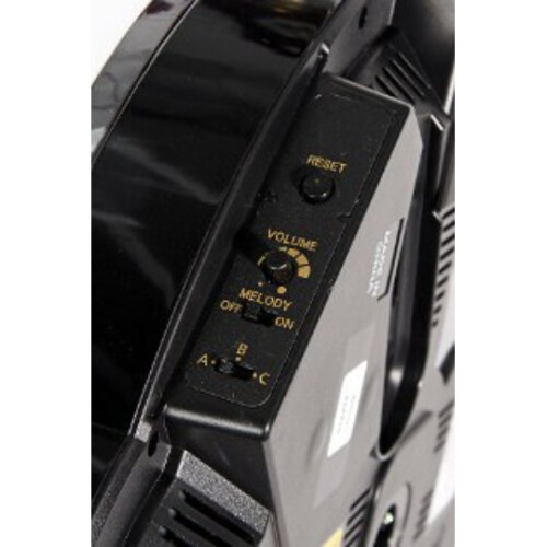 Rhythm Magic Motion Clock Black Gear Rotating Dial 1
