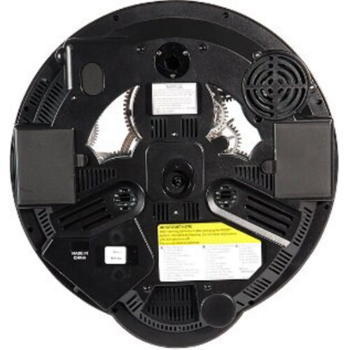 Rhythm Magic Motion Clock Black Gear Rotating Dial 2