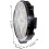 Rhythm Magic Motion Clock Black Gear Rotating Dial 4