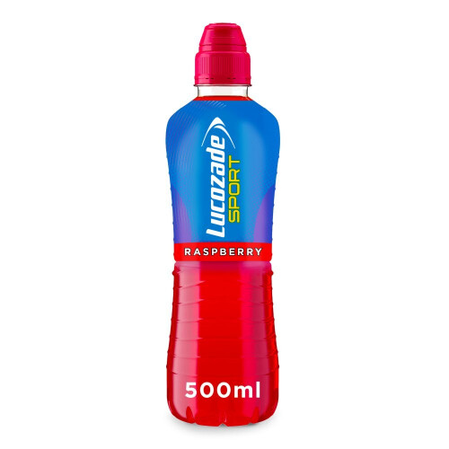 Lucozade Lucozade Sport Drink Raspberry 500ml (Pack of 12) 2
