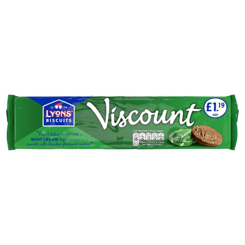 Lyons' Viscount Mint 120g (Pack of 12)
