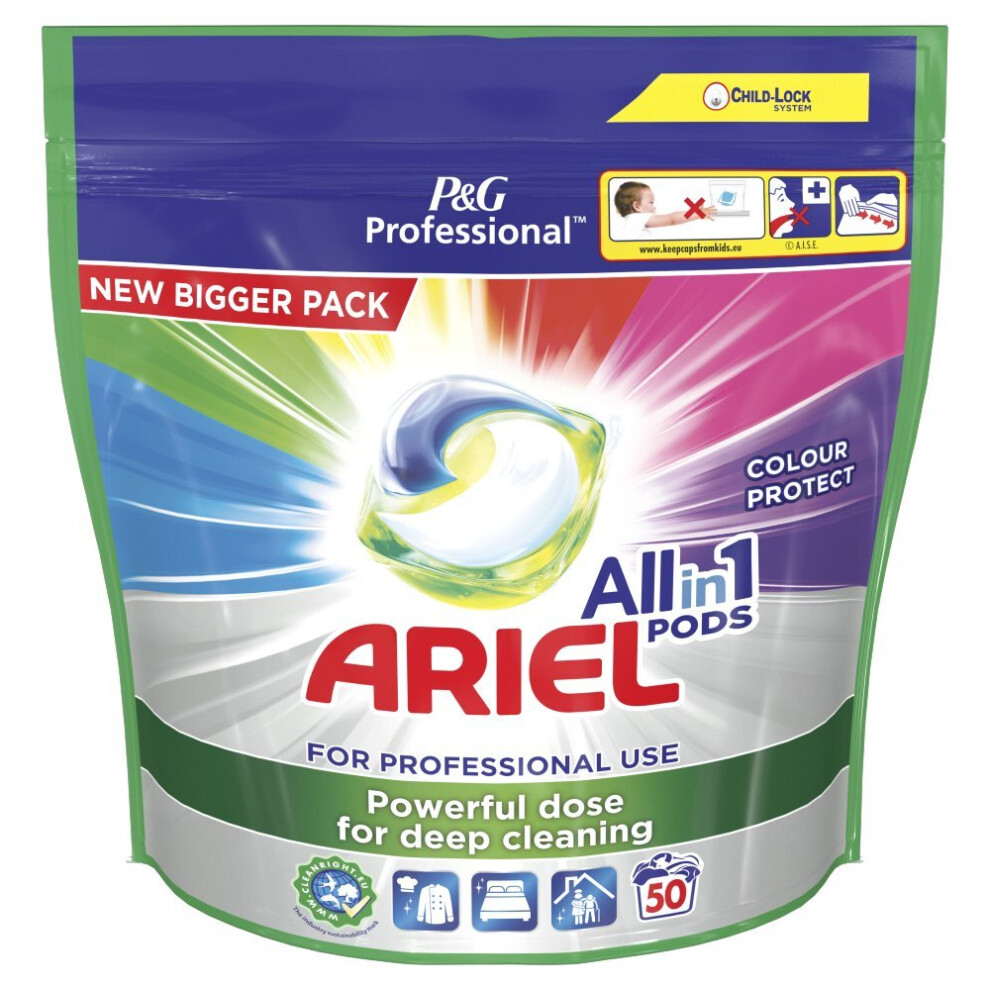 Ariel Allin1 Professional Pods Washing Liquid Regular 2X50 Washes (Pack Of 1)