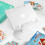 (White) Adjustable Multiple Functions Office Genion Everywhere Lap Desk 7